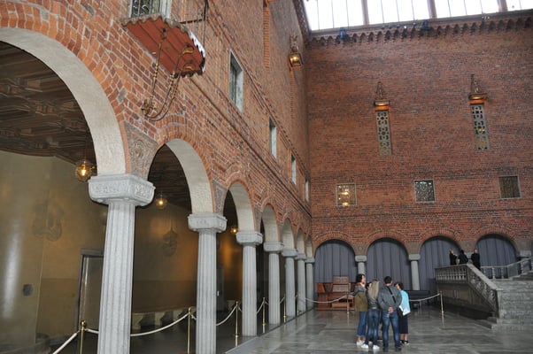 Schweden, Stockholm, Rathaus, (Verleihungsort der Nobelpreise)