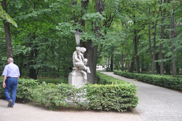 Polen: Warschau: Schloss Belvedere