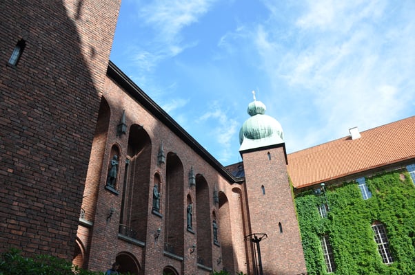Schweden, Stockholm, Rathaus, (Verleihungsort der Nobelpreise)