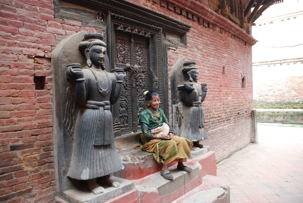 Nepal, Bhaktapur, Königsstadt