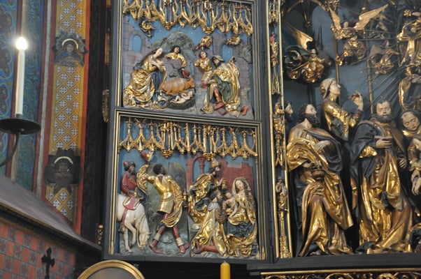 Polen: Krakau: Marienkirche mit Hochaltar von Veit Stoß