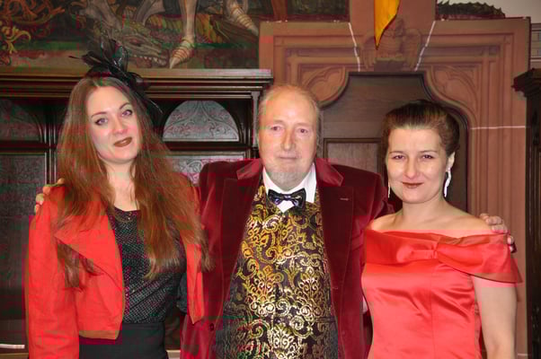 KuBe Konzert "Die Nacht ist einsam ohne Dich", 19. November 2021 im Rathausfestsaal Saarbrücke, Elisa Wehrle, Michael Britz und Natalia Malkova. 