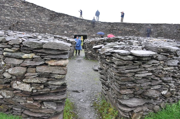 Irland, Keltisches Ringfort "Carhergal Stone Fort"
