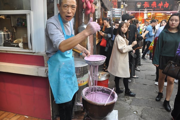 China, Chongqing, Altstadt
