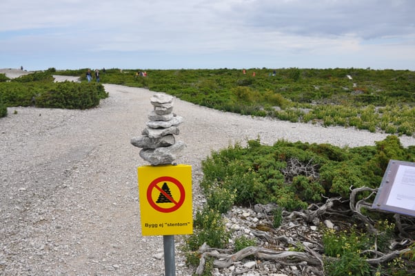 Schweden, Insel Farö, Rauk Gebiete