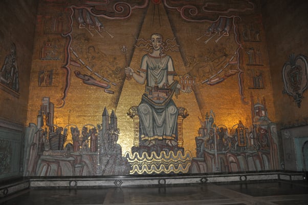 Schweden, Stockholm, Rathaus, (Verleihungsort der Nobelpreise)