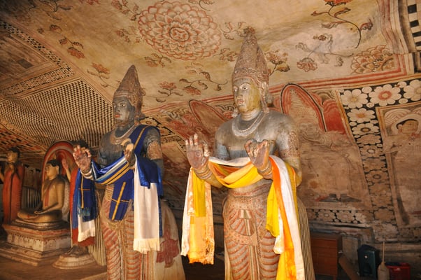 Sri Lanka, Goldener Höhlentempel von Dambulla