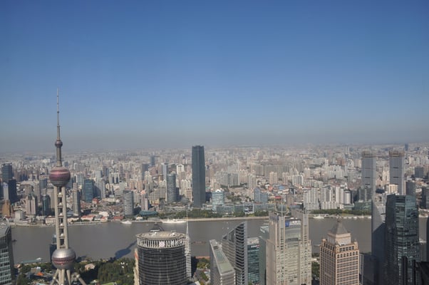 China, Shanghai, Wolkenkratzer