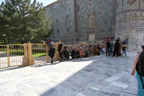 Usbekistan, Sarmakand, Ragistan (Sandplatz)