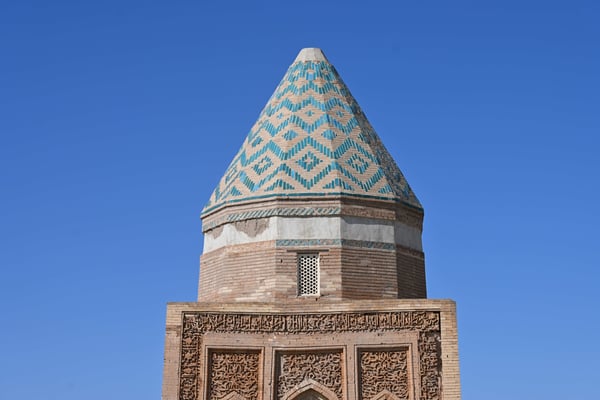Turkmenistan, Konya Urgench, Ruinen der alten choresmischen Hauptstadt Gurgandsch