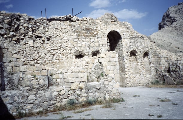 Iran,  Firuzabad, sassanidische Palastanlage