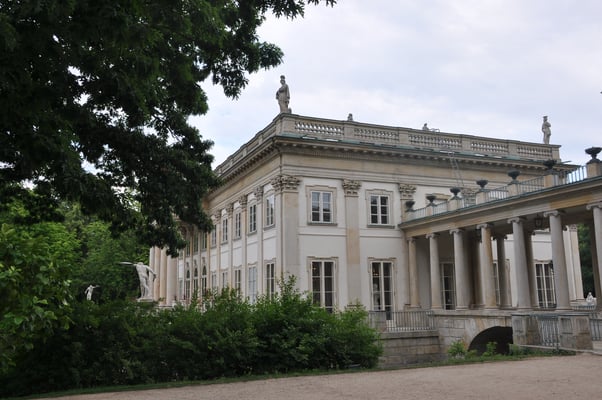 Polen: Warschau: Schloss Belvedere