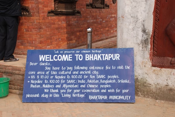 Nepal, Bhaktapur, Königsstadt