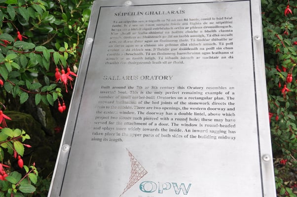 Irland, Halbinsel Dingle, Gallarus Oratorium