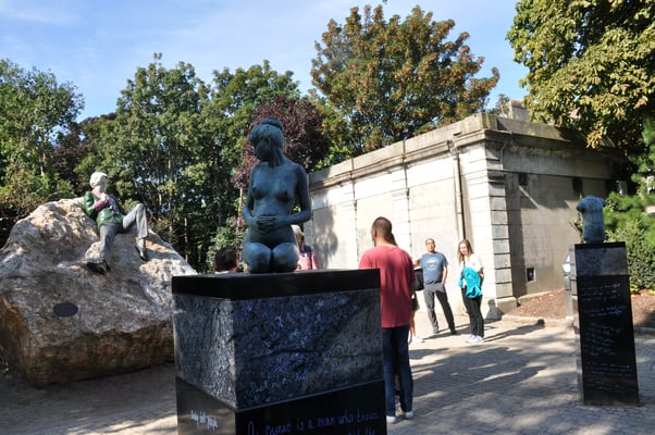 Irland, Dublin, Oscar Wilde Haus und Park