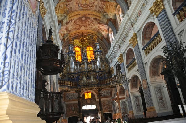 Polen: Wallfahrtskirche Heiligelinde, Orgelkonzert