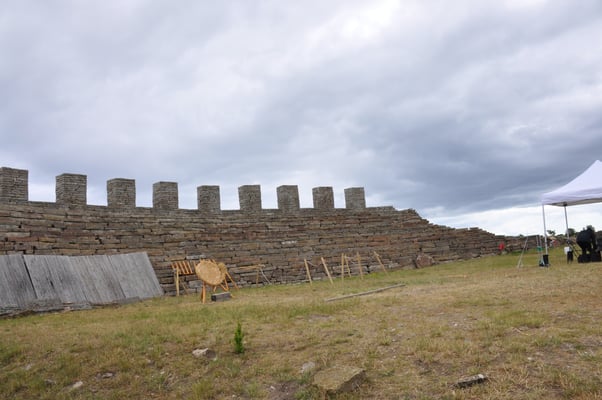 Schweden, Öland, Eketorps Borg, Wikinger Museum