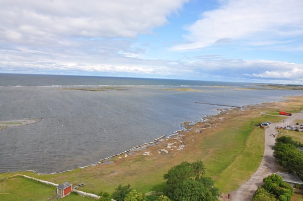 Schweden, Öland, Blick vom Leuchtturm, Lange Jan