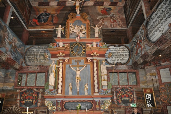 Schweden, Holzkirche von Habo