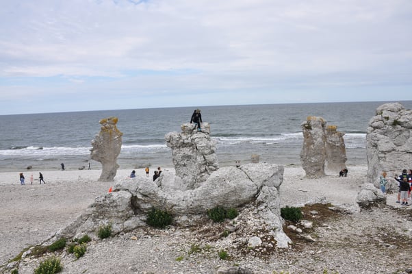 Schweden, Insel Farö, Rauk Gebiete