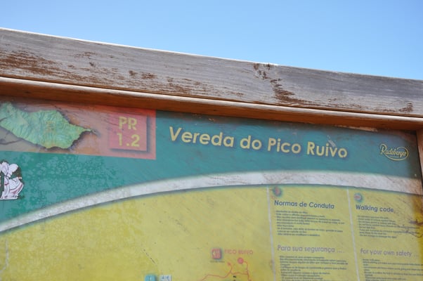 Madeira, Wanderung zum Vereda do Pico Ruivo