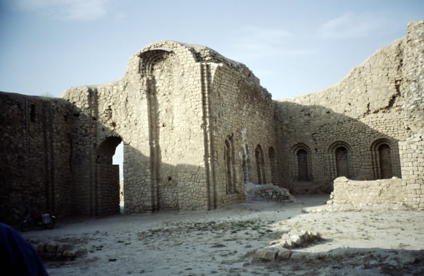 Iran,  Firuzabad, sassanidische Palastanlage