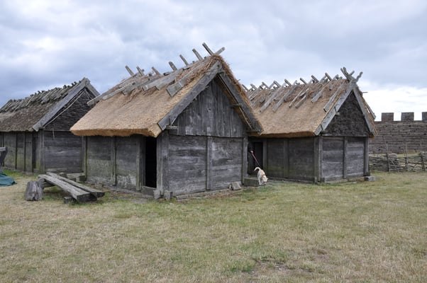 Schweden, Öland, Eketorps Borg, Wikinger Museum
