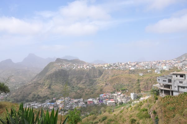 Kap Verden, Insel Santiago, Assomada, Aussichtsplattform