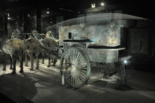 China, Xi'an, Terrakotta Armee des ersten chin. Kaisers Qin Shihuangdi