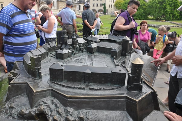 Polen: Krakau, Wawelschloss