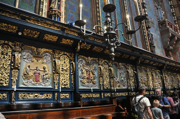 Polen: Krakau: Marienkirche mit Hochaltar von Veit Stoß