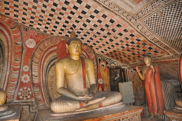 Sri Lanka, Goldener Höhlentempel von Dambulla