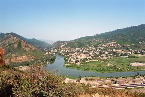 Georgien, alte Hauptstadt Mzcheta, Dvari-Kirche