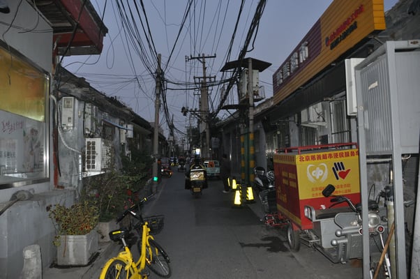 China, Peking, Rikscha Fehrt durch die Hutongs (Historische Altstadt von Peking)