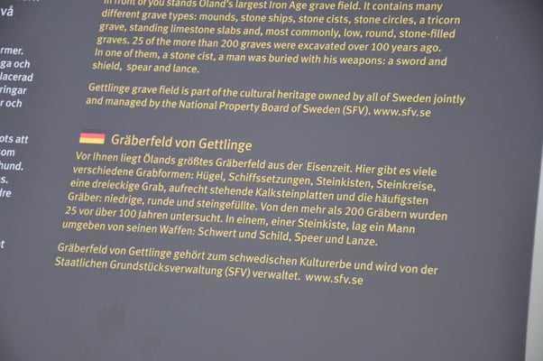 Schweden, Öland, Gräberfeld von Gettlinge
