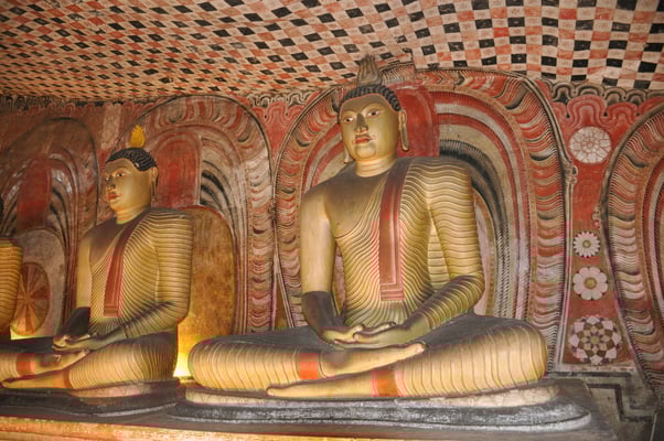 Sri Lanka, Goldener Höhlentempel von Dambulla