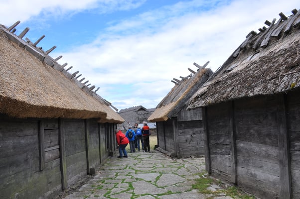 Schweden, Öland, Eketorps Borg, Wikinger Museum