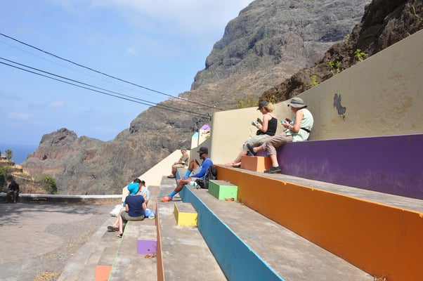 Kap Verden, Insel Santo Antao, Bergdorf Fontainhas