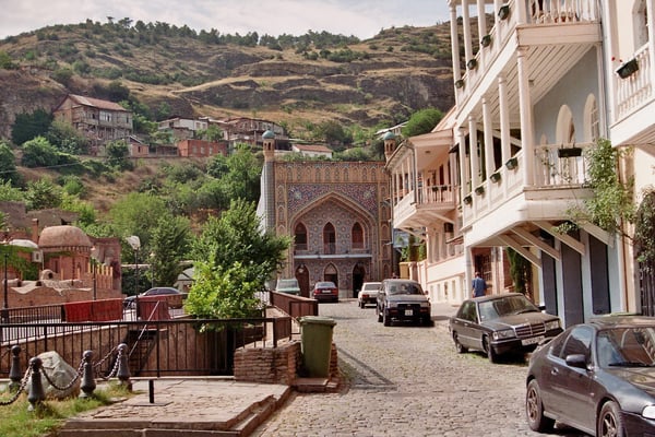 Georgien, Tbilisi, Altstadt mit Moschee