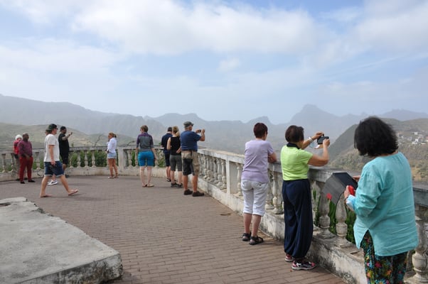 Kap Verden, Insel Santiago, Assomada, Aussichtsplattform