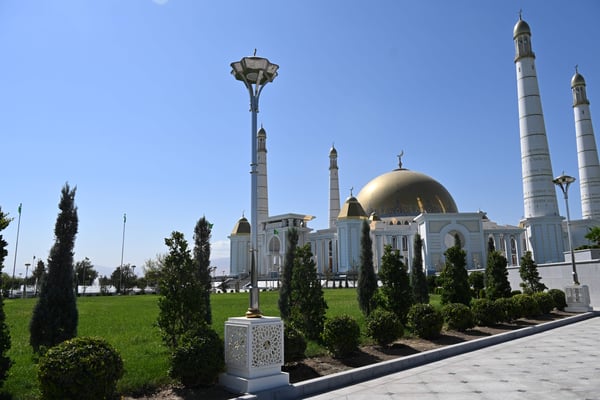 Turkmenistan, Ashgabad, Große Moschee