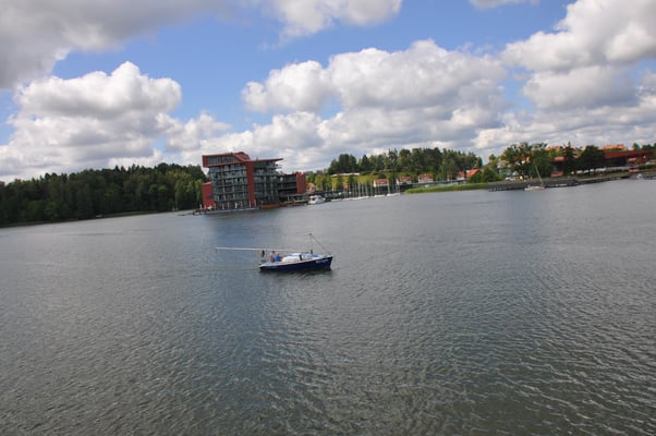 Fahrt auf dem Masurischen See Mazurski Park Krakjobrazobi