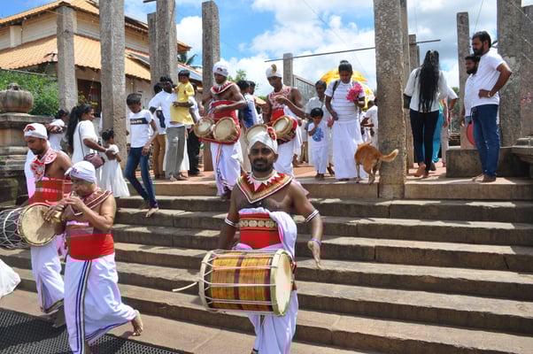 Sri Lanka: Anuradhapura, Dagoba Ruvanveliseya