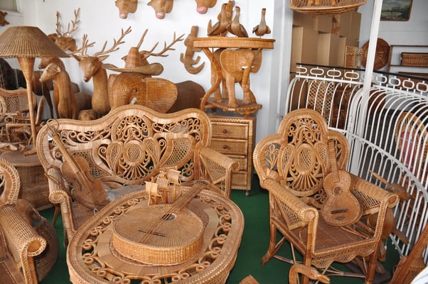 Madeira, Camacha, Korbflechterei