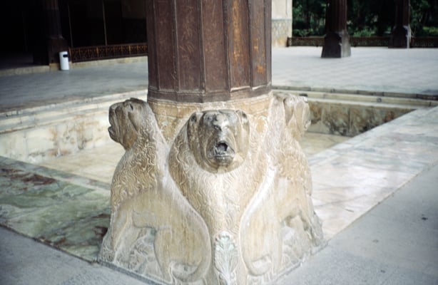 Iran, Isfahan, Chehel Sotun Palast