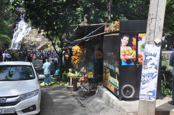 Sri Lanka, Rawana Ella Wasserfall (130 m)