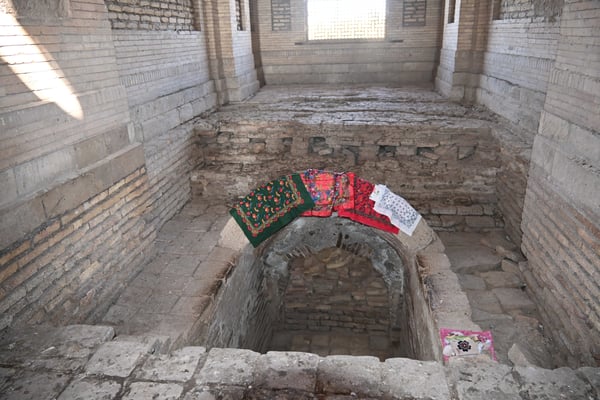 Turkmenistan, Konya Urgench, Ruinen der alten choresmischen Hauptstadt Gurgandsch