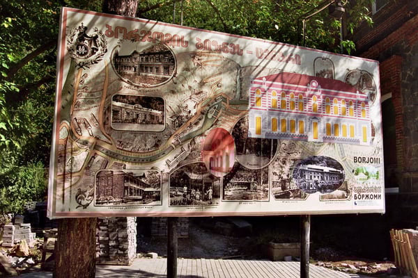 Georgien,  Kurort Borjomi