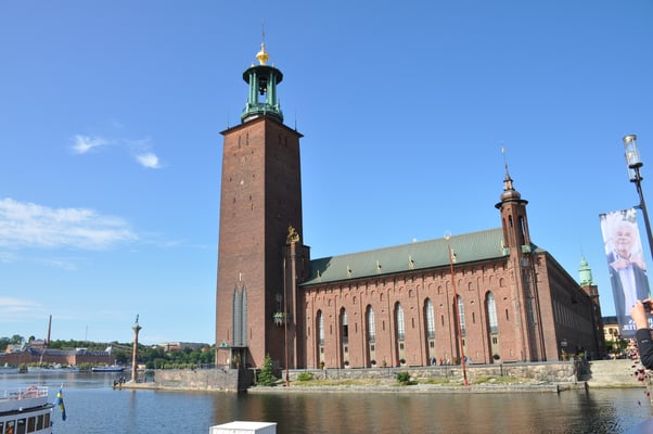 Schweden, Stockholm, Rathaus, (Verleihungsort der Nobelpreise)