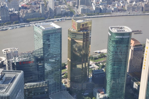 China, Shanghai, Wolkenkratzer